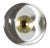 Mid-Century Modern Lucite Acrylic Cylinder Lamp Finials - a Pair For Sale - Image 3 of 3