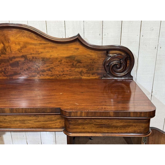 19th Century Victorian Mahogany Serving Cart For Sale - Image 15 of 18