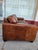 1980's Brown Leather Sofa For Sale - Image 10 of 11