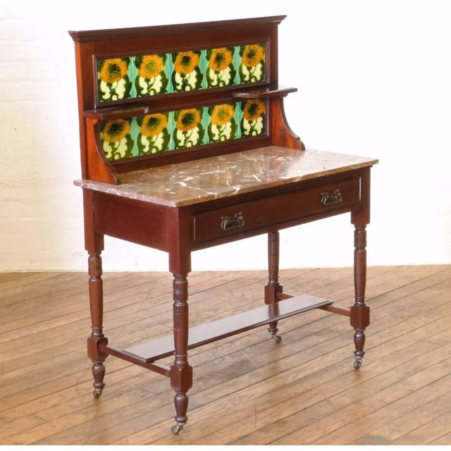Victorian Mahogany Washstand For Sale - Image 12 of 15