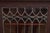 R. J. Horner Style Antique American Empire Carved Mahogany Leaded Glass Front Double Bookcase Cabinet, Circa 1890s For Sale In South Bend - Image 6 of 11