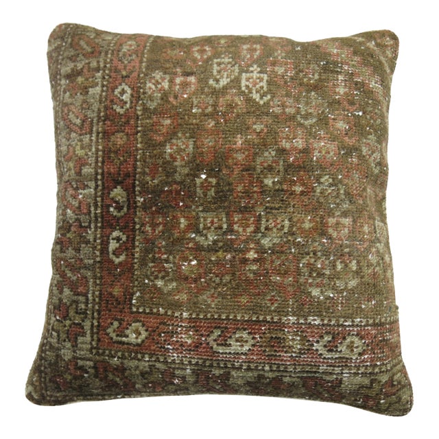 Malayer Rug Pillow For Sale