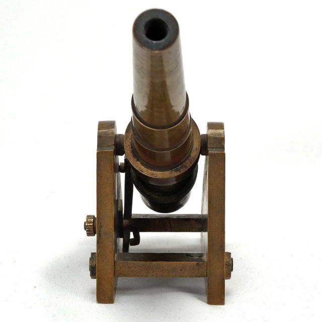 Antique 8-Inch Bronze Signal Salute Cannon For Sale In Phoenix - Image 6 of 10