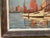 Vintage French Impressionist Harbor Scene Oil Painting, Lucien Lefebvre-Foinet Frame For Sale In Miami - Image 6 of 17