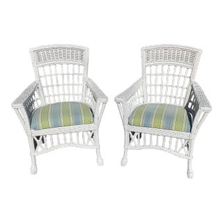 Vintage Wicker Chairs For Sale