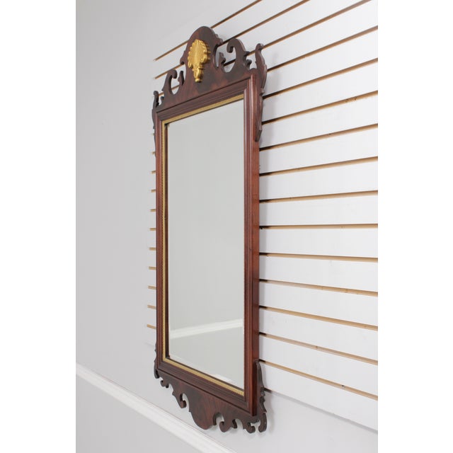 Age: Approx: 25 Years Old Details: Quality Construction Large Impressive Mirror 18 C. Design Chippendale Style Traditional...