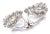 1980s Vintage Tiffany & Co. Irid Platinum Diamond Swirl Earrings, Pair For Sale - Image 5 of 8