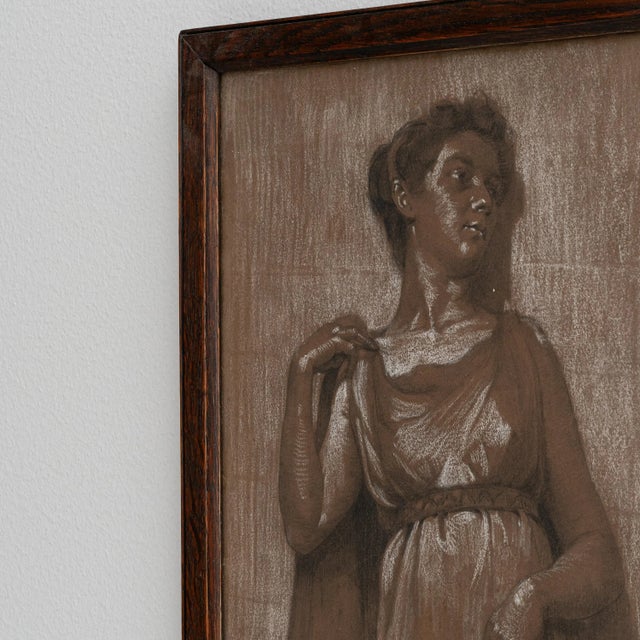 Early 20th Century Early 20th Century Belgian Painting For Sale - Image 5 of 10