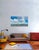 Where the Light Breaks by Michael Magrin | Oil on Canvas Mountain Landscape With Clouds For Sale - Image 9 of 14
