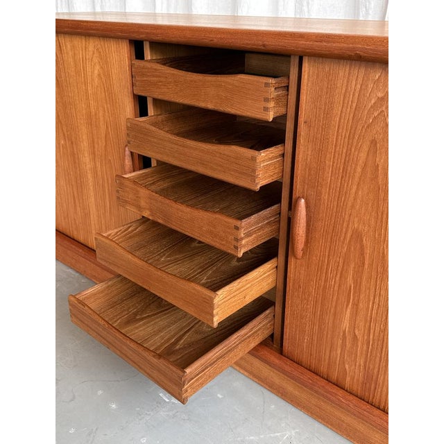 Mid-Century Modern Scandinavian Teak Sideboard from Dyrlund, Denmark, 1960s For Sale - Image 15 of 18