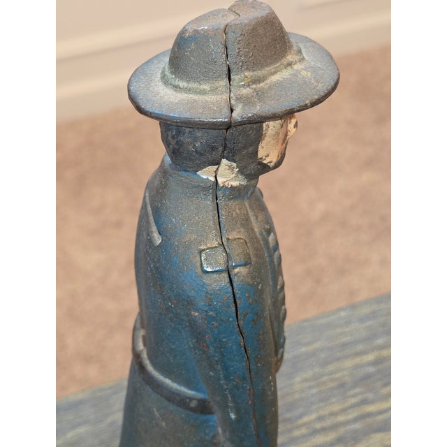 Limited Edition Reproduction of a Civil War Sculpture Bank For Sale - Image 4 of 7