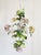 Vintage Italian Handpainted Foral Motif Tole Chandelier For Sale - Image 9 of 18