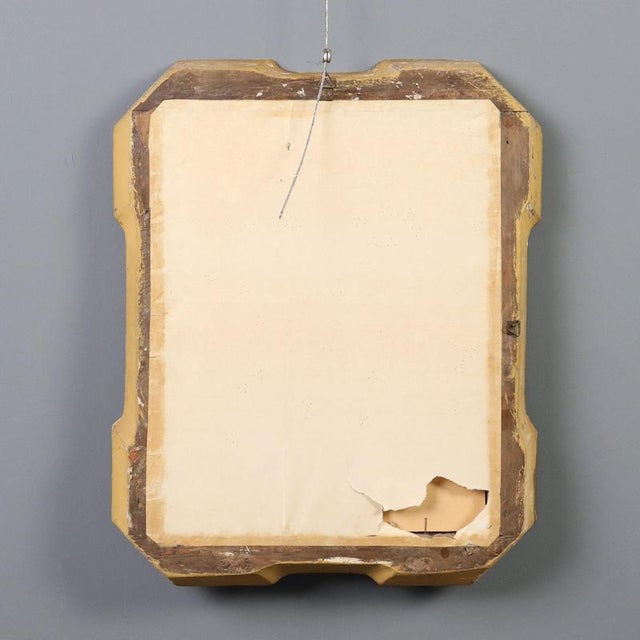 Gold 19th Century Giltwood Cabaret Mirror, Italy For Sale - Image 8 of 9