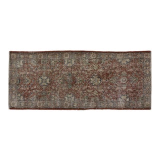 Vintage Turkish Sivas Rug With Rustic Modern Style - 02'07 X 06'02 For Sale