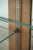 Antique Dutch Oak Display Cabinet with 2 Doors, Glass Shelves and Mirrored Back For Sale - Image 9 of 16