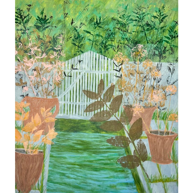 Lexies Garden Arts & Crafts Collage For Sale