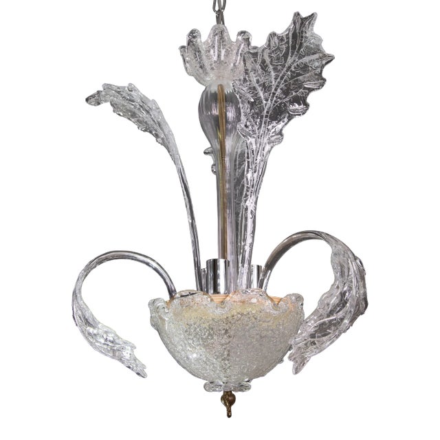 Vintage Murano Chandelier, 1970s For Sale