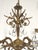 Brass Antique 6 Light Splendid Shimmering Stately Brass Cut Lead Crystal Chandelier ~ Rewired ~ Restored ~ Rejuvenated ~ Ready to Hang ~ For Sale - Image 8 of 12