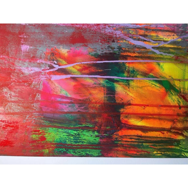 Mirtha Moreno Mirtha Moreno Large Oil on Canvas Painting Titled: “Obscura” 2017 For Sale - Image 4 of 7