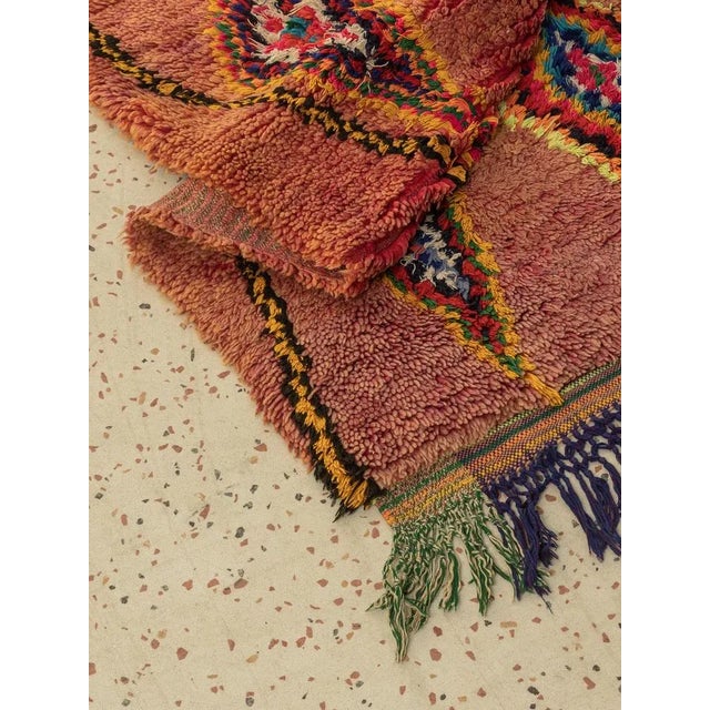 Vintage Boujad Berber Rug For Sale - Image 9 of 10