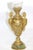 French 1850 Antique Neoclassic Gilt Bronze Vases Urns on Onyx Bases - A Pair For Sale - Image 3 of 8