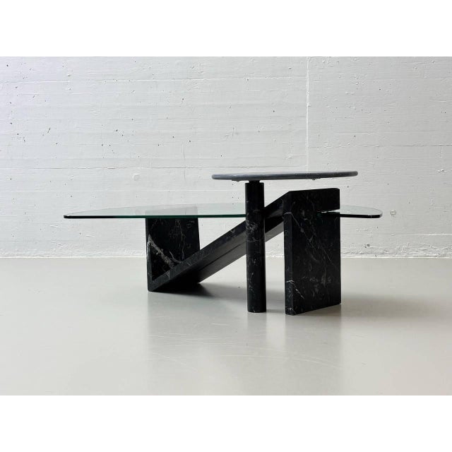 Modern Stone Coffee Table, 1994 For Sale - Image 5 of 18