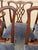 Antique Chippendale Style Mahogany Carved Fretwork Dining Chairs - Set of 10 For Sale - Image 11 of 18