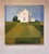 "The Old Farmhouse" is an acrylic on canvas landscape painting by Justin Wheatley, completed in 2026. A white clapboard...