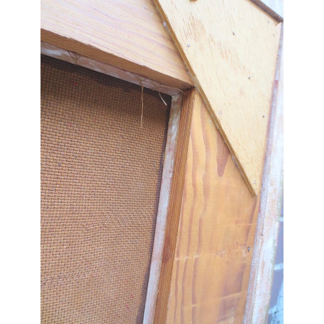 Leonardo Nierman Oil on Panel Painting 1969 For Sale - Image 11 of 15