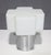 Elevate your décor with this exquisite Italian Glass and Aluminum Table Lamp, meticulously crafted in Italy. Featuring a...