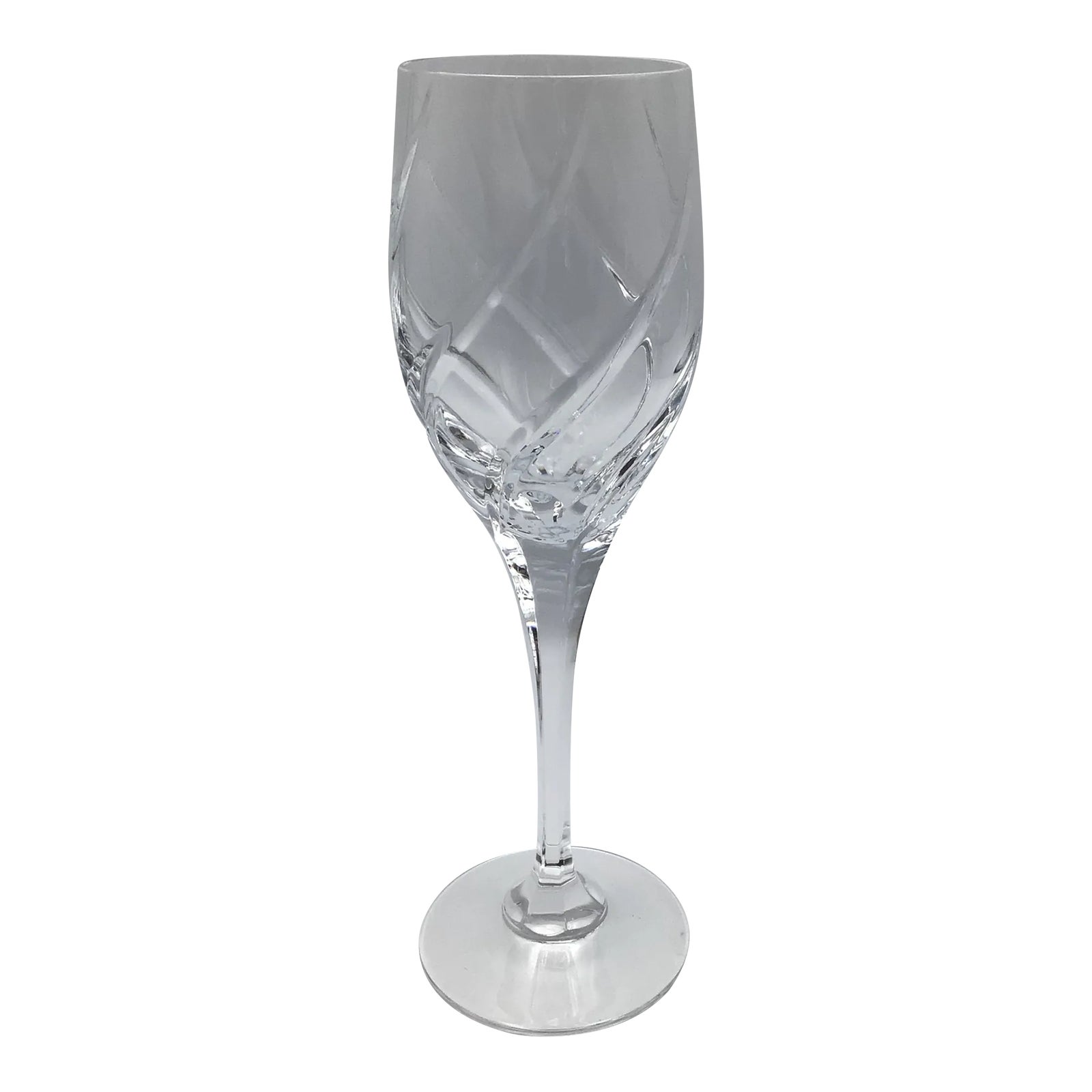 Vintage Mikasa Olympus Crystal Wine Glass Chairish