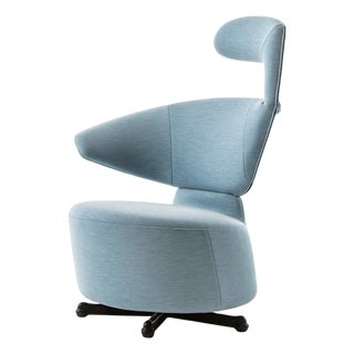 Canta Armchair with Arms and Headrest by Toshiyuki Kita for Cassina For Sale