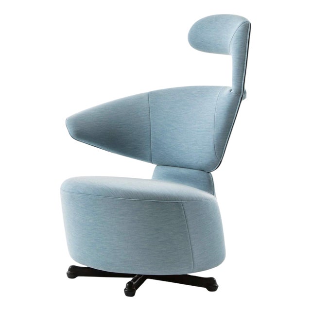 Canta Armchair with Arms and Headrest by Toshiyuki Kita for Cassina For Sale