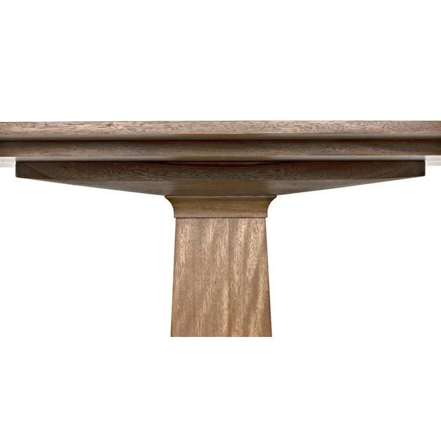 Wood NOIR Travis Table, Dark Walnut For Sale - Image 7 of 9
