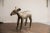 Late 20th Century Vintage African Ewe With Leaf Sculpture For Sale - Image 5 of 9
