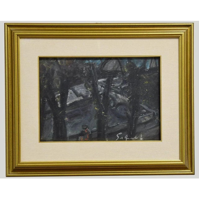 Nazareno Gattamelata - Original Oil on Board by N. Gattamelata - 1970s 1970s For Sale - Image 4 of 4