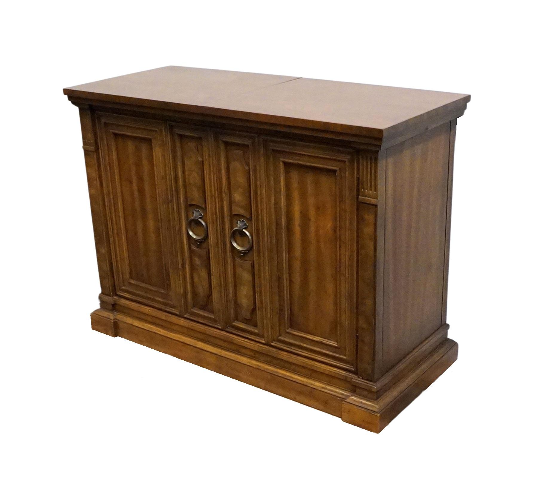 Drexel Furniture Walnut Italian Neoclassical Tuscan Style 60