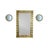 Pair Vintage Limburg sconces or ceiling lights, brass frame, opaline glass insert, the base has movable brackets to secure...