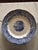 Late 19th Century Antique Transferware Large Round Blue Platter Charger For Sale - Image 5 of 8