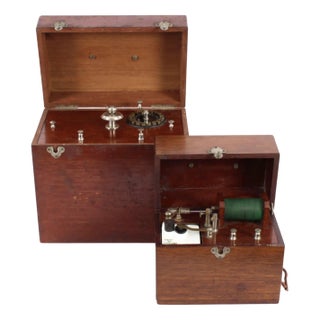 French Electro Therapy Devices Institut Electrotherapy, 1905, Set of 2 For Sale