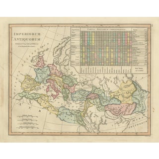 Antique Map of Ancient Empires Imperiorum Antiquorum by Wilkinson, 1821 For Sale