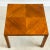 Lane Altavista diamond inlay walnut square side table. Constructed from solid walnut with a beautiful grain pattern....
