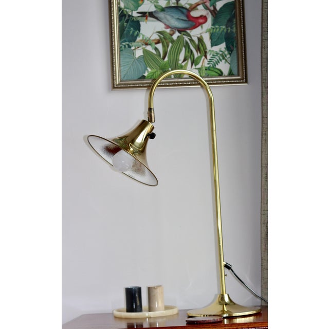 Statement Lamp in Brass by Börje Claes for Norlett Elit, 1960s For Sale - Image 6 of 7