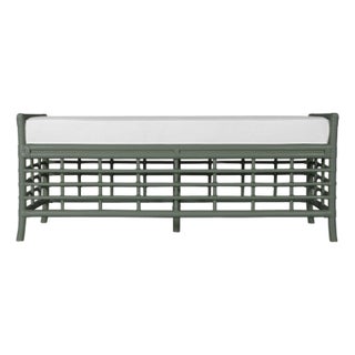 Luna Bench - Evergreen For Sale