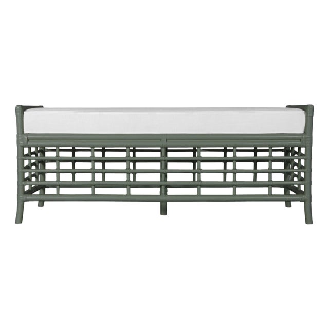 Luna Bench - Evergreen For Sale