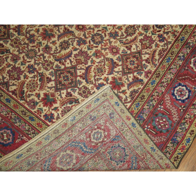 Zabihi Collection Antique Bakshaish Corridor Rug - 7'4" x 17' For Sale In New York - Image 6 of 6