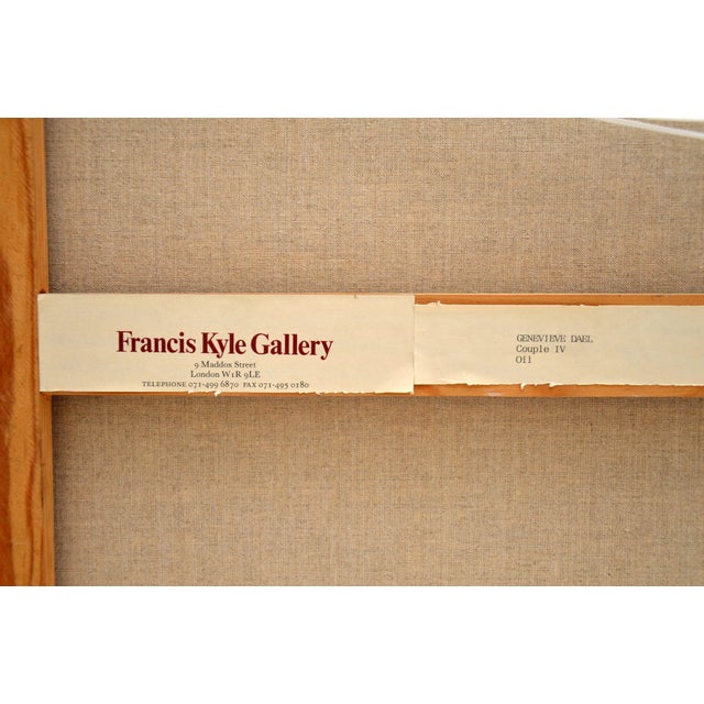 Genevieve Dael, Couple IV, 1993, Oil on Canvas For Sale - Image 9 of 11