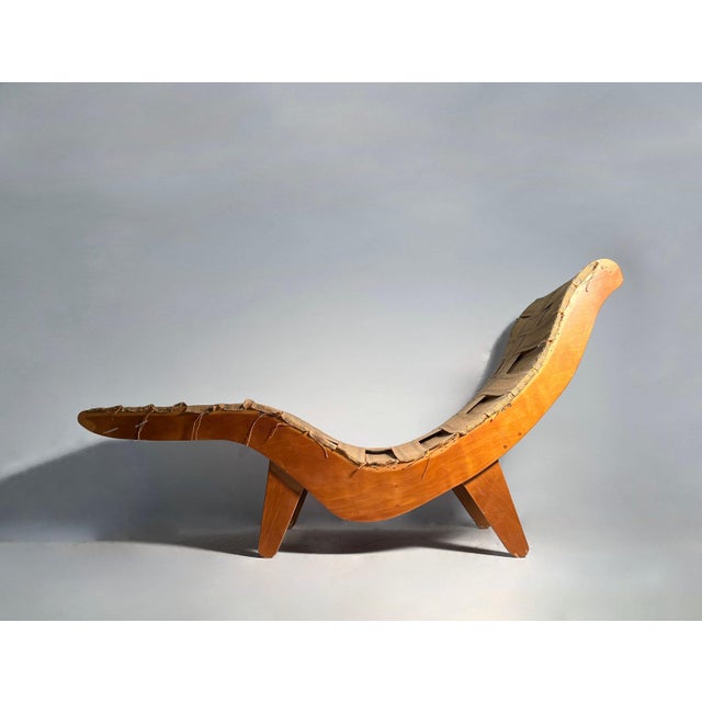 Klaus Grabe / Bauhaus Vintage Lounge Chair in Birch. I nice early example. This chair should be purchased with the intent...