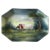 Rustic Farm Scene Bovine Cows Porcelain Jewelry Dish, Early-20th Century For Sale - Image 11 of 11