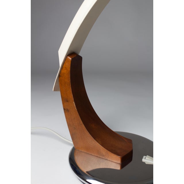 Tiburon Shark Desk Lamp by Luis Perez De La Oliva, Grin, Spain, 1960s For Sale - Image 6 of 13